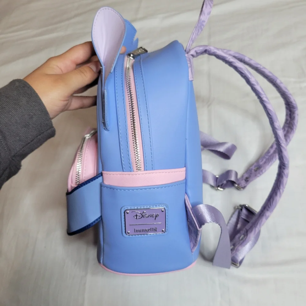 Loungefly Stitch Heart Mini Backpack & Disney Showcase Model - Picture 3 of 10